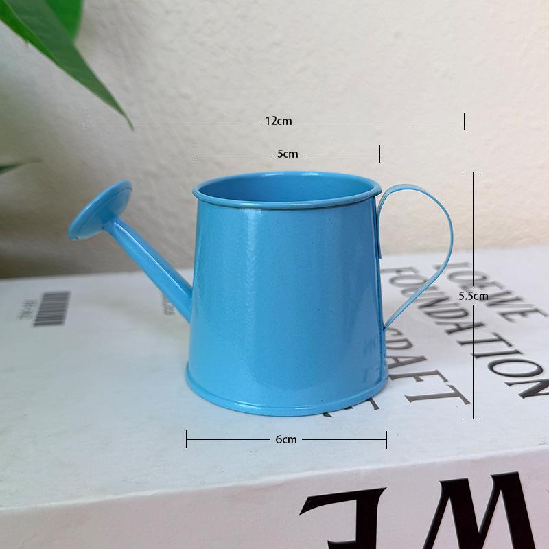 Watering Can Long Spout - ミニじょうろ金属製ヴィンテージ長注ぎ口小型ポット屋内植物家の装飾ガーデンツールかわいい