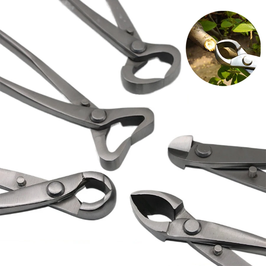 Bonsai Tool Set - 盆栽剪定ツールキット,プロのルートカッター,ステンレス鋼,手工具,盆栽剪定用の長い園芸はさみ,1個