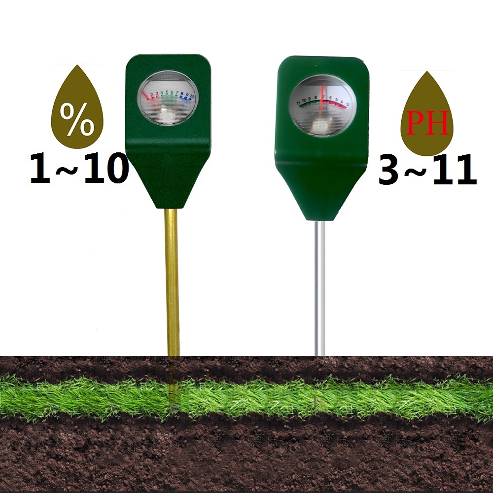 Moisture Meter Plant - ミニポータブル土壌水分センサーモニター植物花土壌湿度計検出器庭の湿度 PH メーター