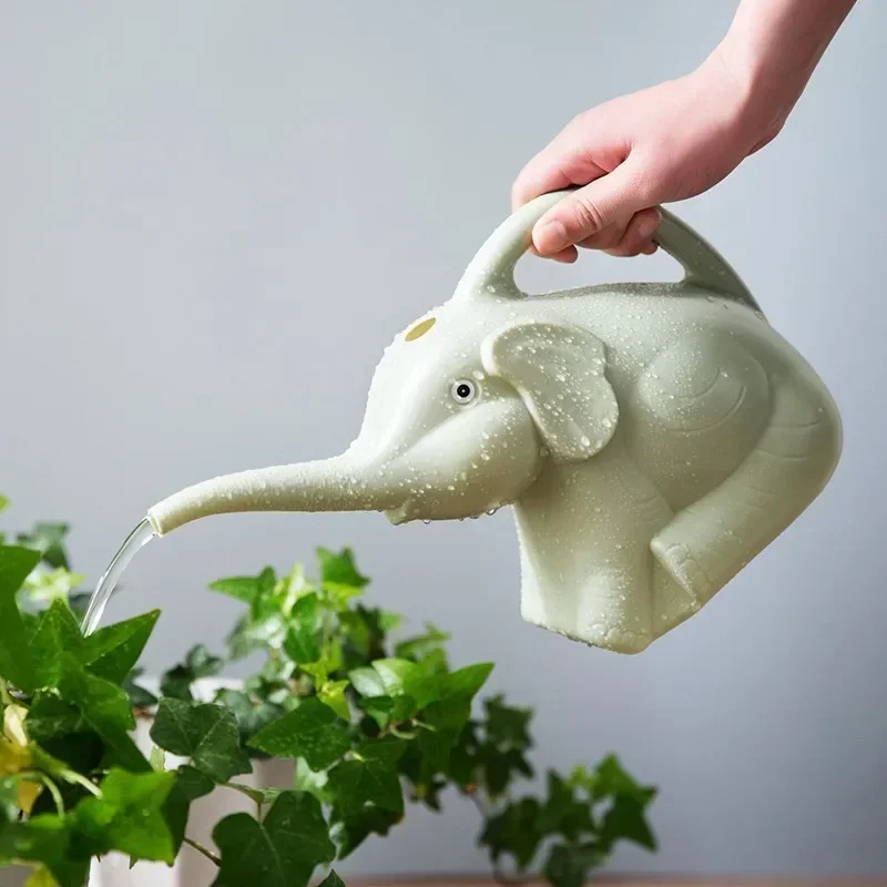 Gardening Tools Cute - かわいい象の形のじょうろ PP ポットガーデニングツール水ボトル家庭用小型水スプレーポット