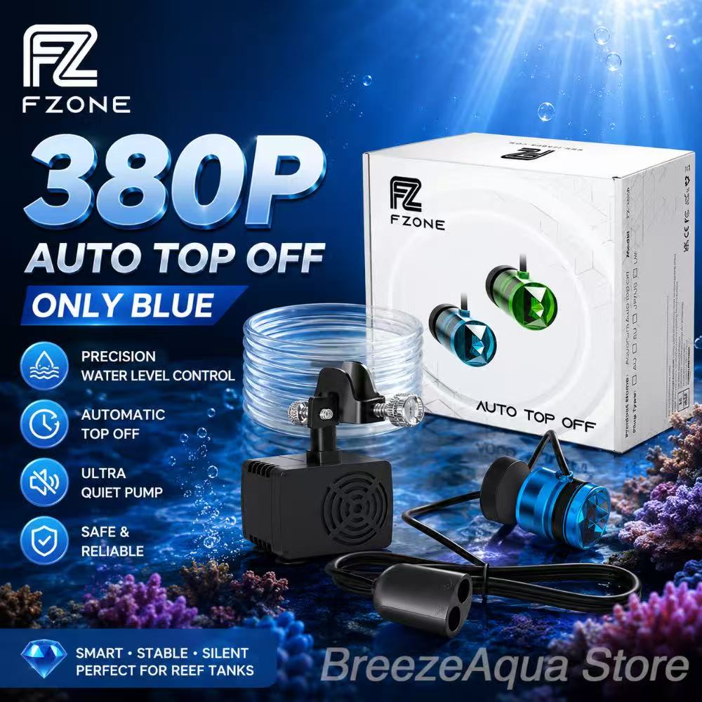Aquaponics Fish Tank - FZONE ATO-380P 自動給水システム 水槽水補充ポンプ スマート自動アクセサリー 魚タンク水槽セットフィルター用