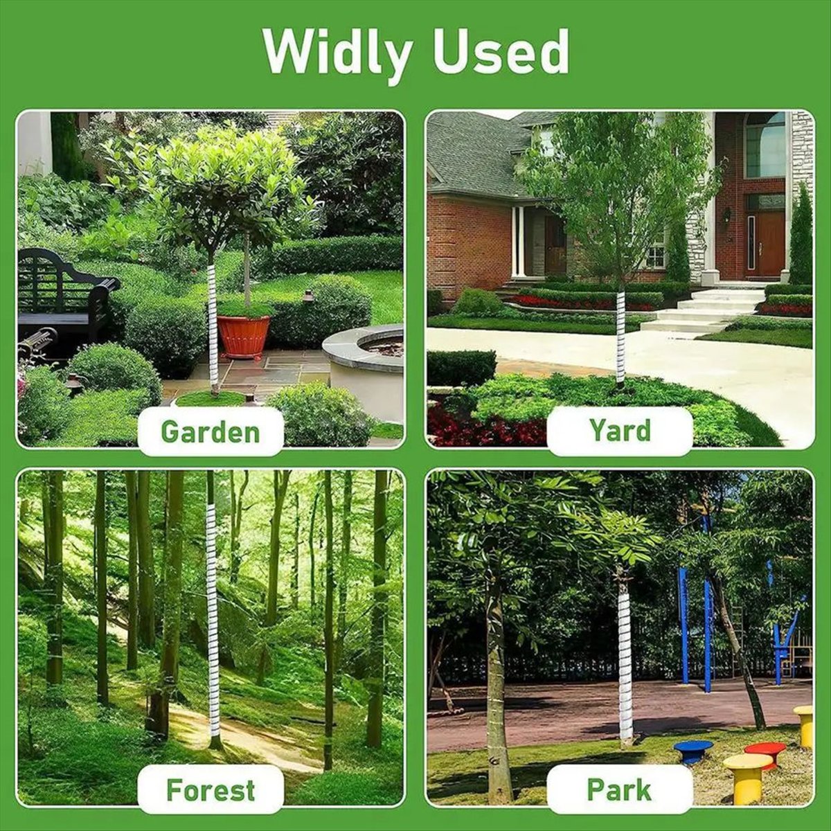 A75K 植物の木の幹プロテクター 天候対策 耐噛み性プラス - Gardening Tools B&Q のレビューと価格