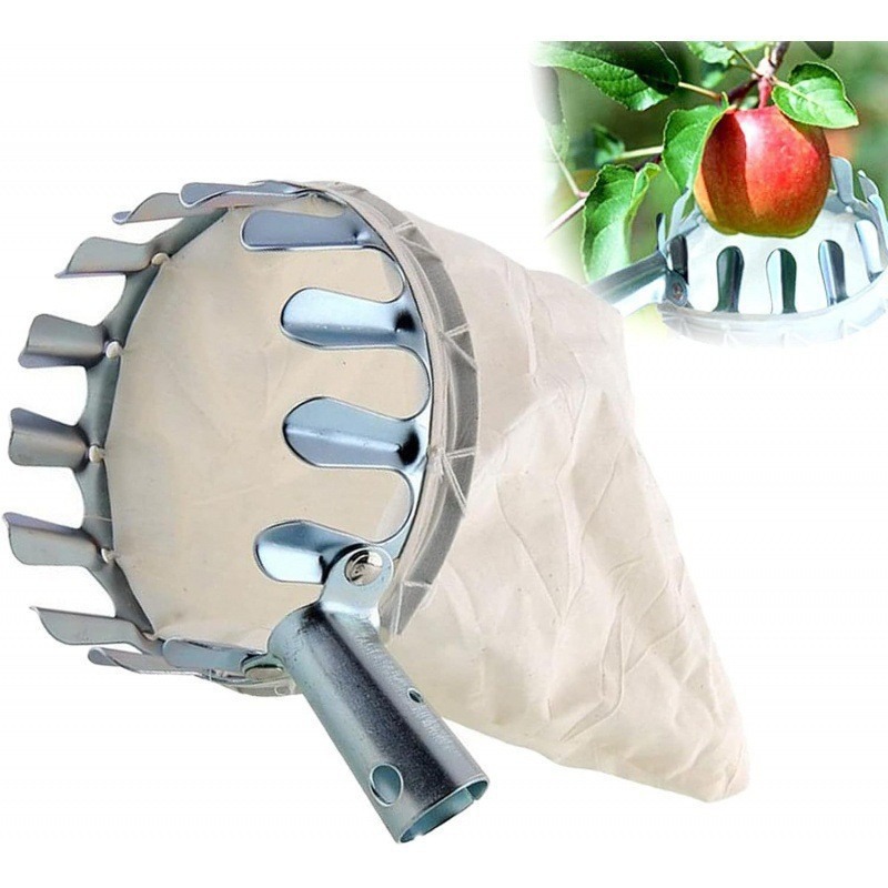 金属製フルーツ収穫用バスケットヘッドアタッチメント、ガーデン - Gardening Tools Basket のレビューと価格