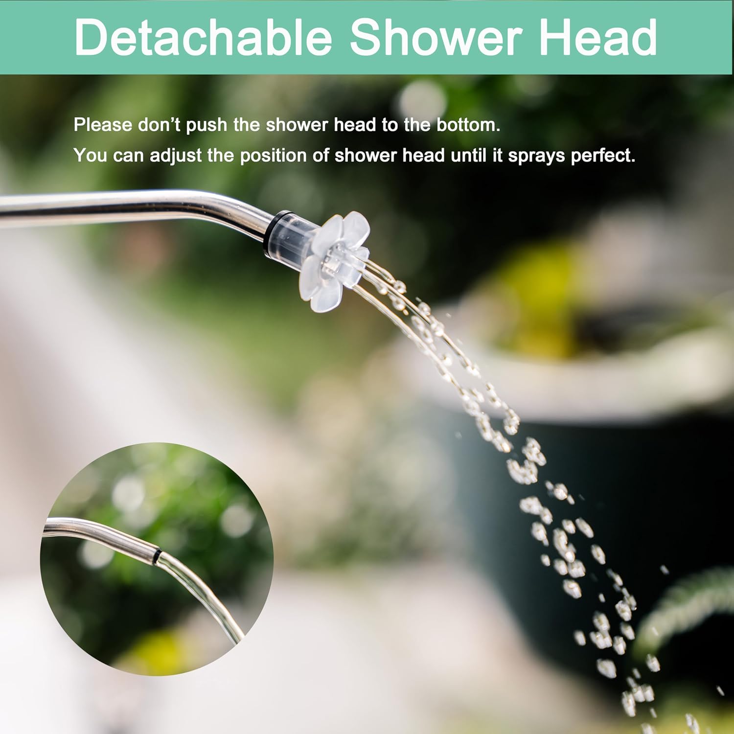 屋内植物用小型じょうろ - 34オンスの漏れ防止軽量ポット、 - Watering Can Long Spout のレビューと価格