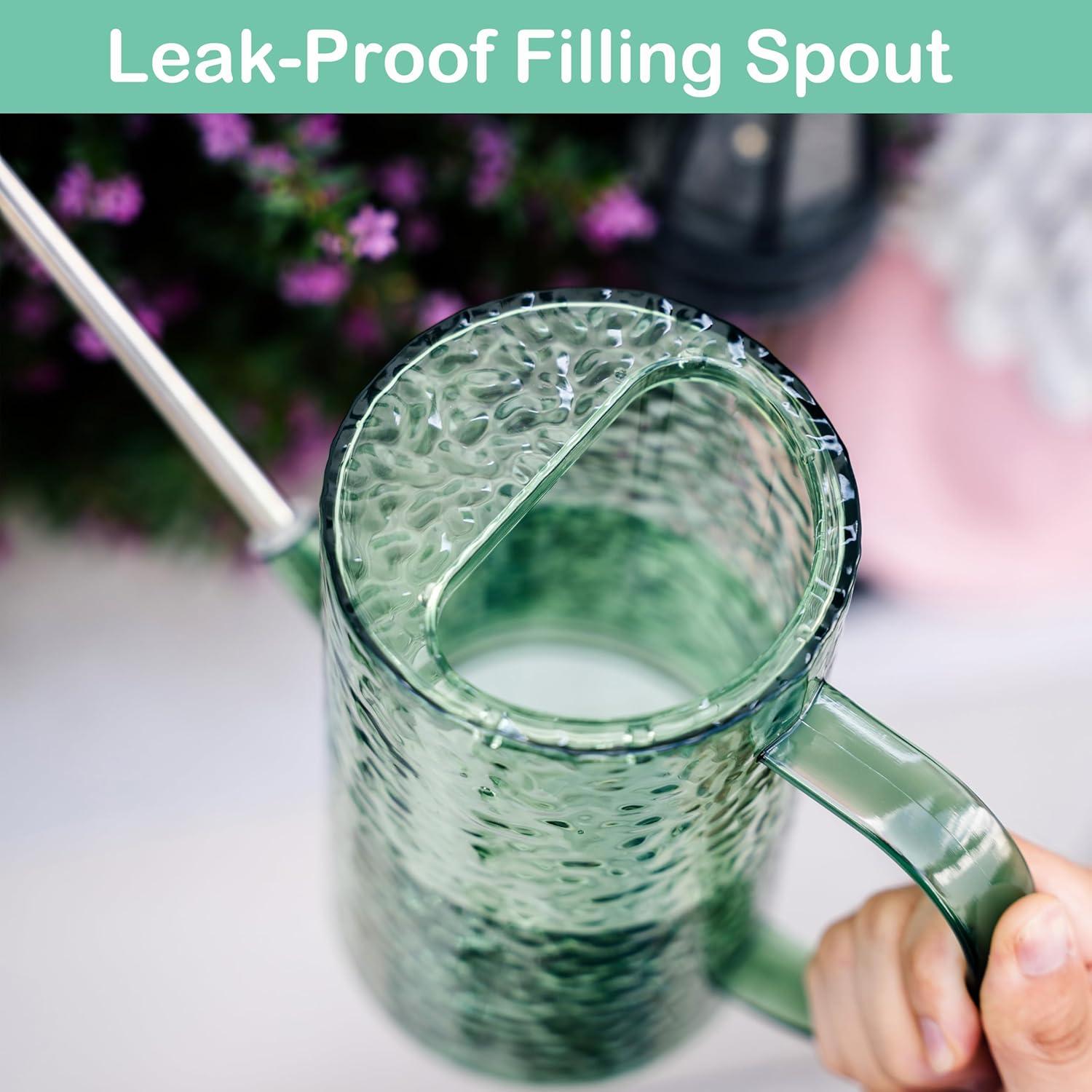 屋内植物用小型じょうろ - 34オンスの漏れ防止軽量ポット、 - Watering Can Long Spout のレビューと価格