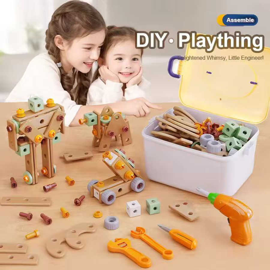 DIYキッズツールセット ナット組み立ておもちゃキット ST - Gardening Tools Girly のレビューと価格