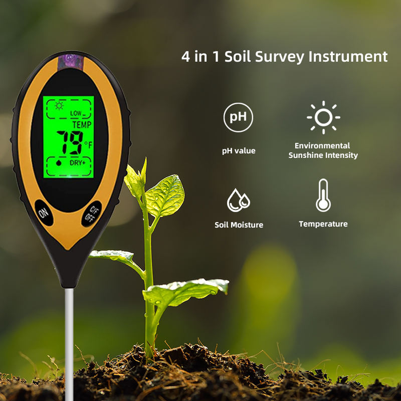 土壌PHメーターテスター 土壌テスター PH水分計 温度太陽 - Moisture Meter Plant のレビューと価格
