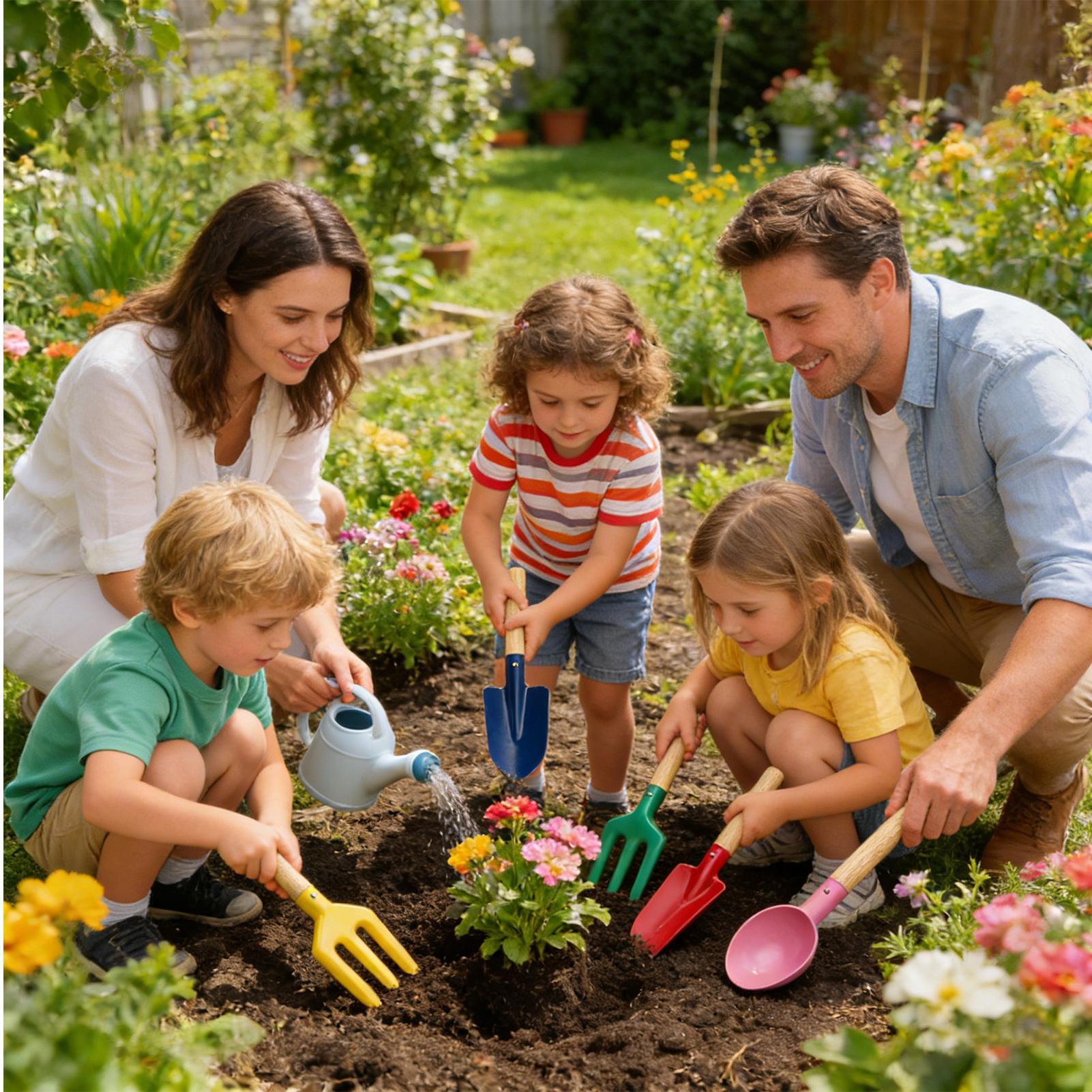 園芸ツール ポータブル教育キット 掘削・植栽セット 子供用  - Gardening Tools Girly のレビューと価格