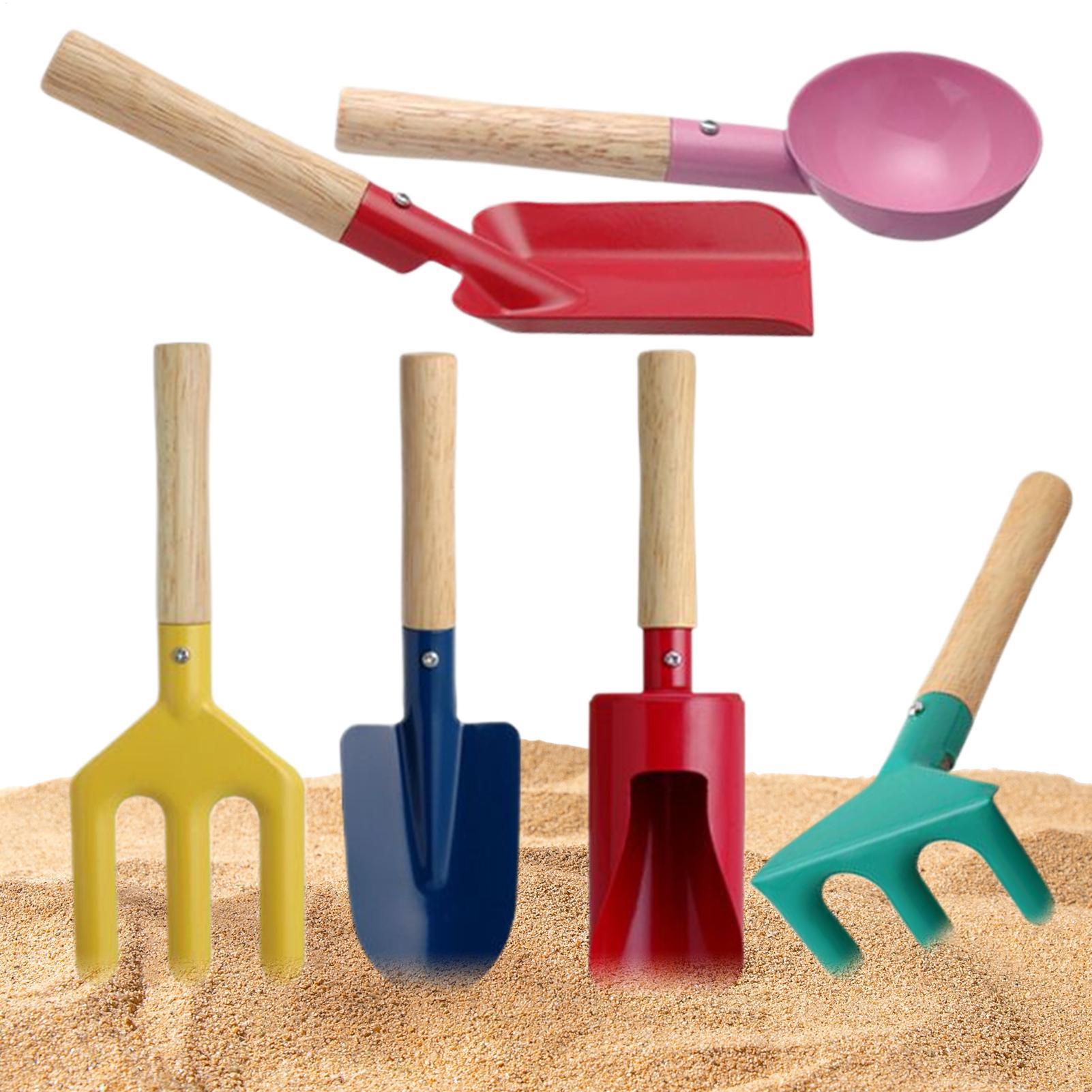 キッズガーデニングキット 6個入り 子供用本物の園芸道具セッ - Gardening Tools Girly のレビューと価格