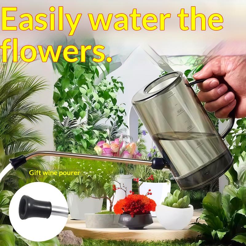 1 個 1/1.5L ロング注ぎ口じょうろスプレーノズル付き - Watering Can Long Spout のレビューと価格