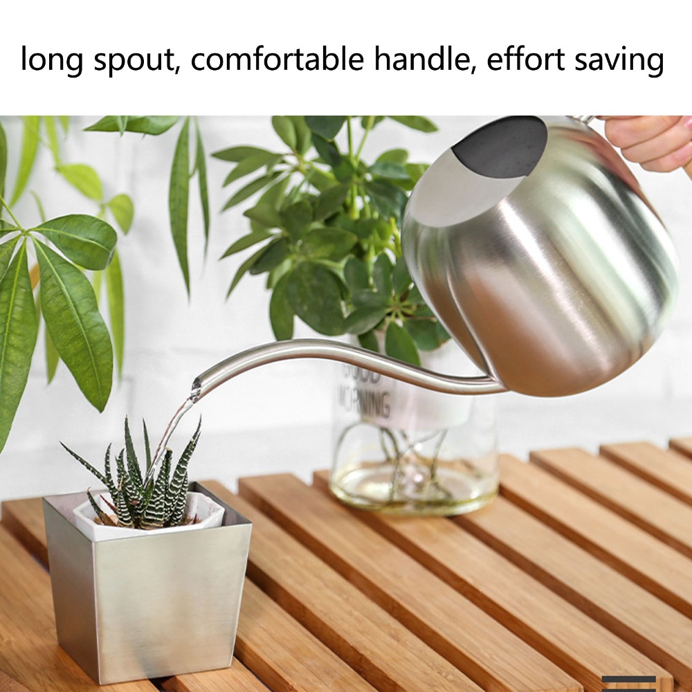 1200MLじょうろ、長い注ぎ口、木製ハンドル、花用じょうろ - Watering Can Long Spout のレビューと価格
