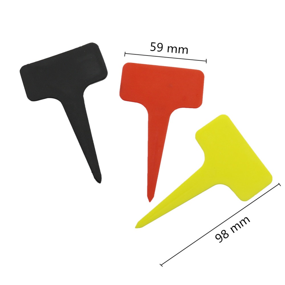 DIYプラスチックT型植物ラベルタグマーカー種子保育園花植物 - Plant Label Tags のレビューと価格