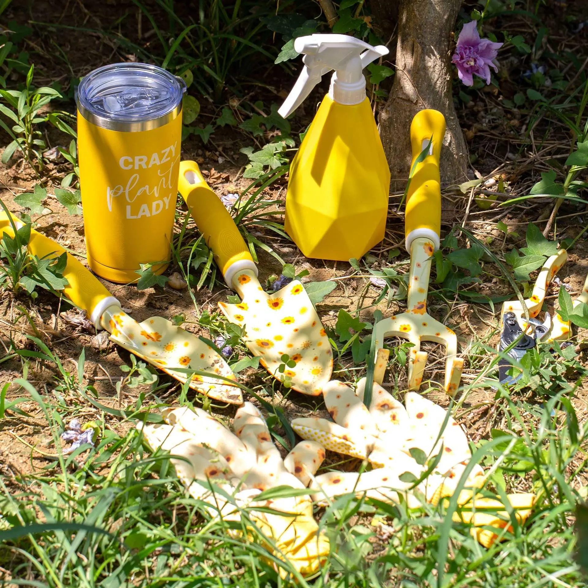 耐久性のあるガーデンツールセット レディース向けキュートな園 - Gardening Tools Cute のレビューと価格