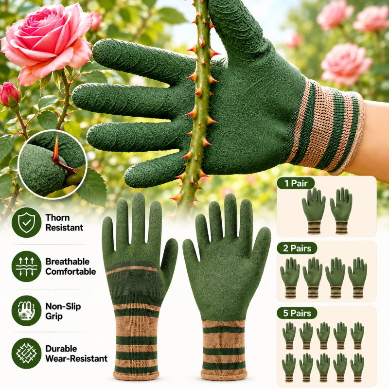 多用途ガーデニンググローブ、棘防止、防水、耐切創性、滑り止め - Garden Gloves Thorn Proof のレビューと価格