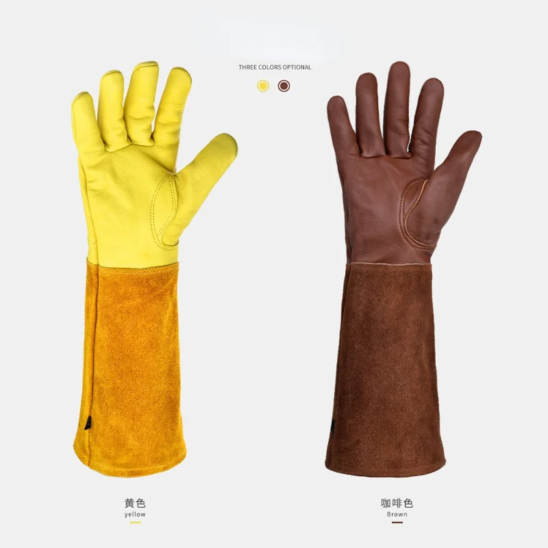 頑丈なガーデニングローズ剪定ガントレットグローブ、とげのない - Garden Gloves Thorn Proof のレビューと価格