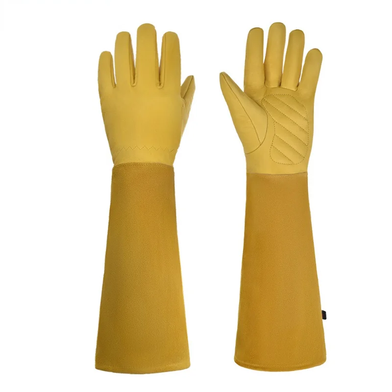 頑丈なガーデニングローズ剪定ガントレットグローブ、とげのない - Garden Gloves Thorn Proof のレビューと価格
