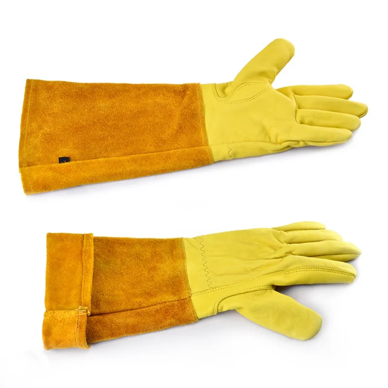 頑丈なガーデニングローズ剪定ガントレットグローブ、とげのない - Garden Gloves Thorn Proof のレビューと価格