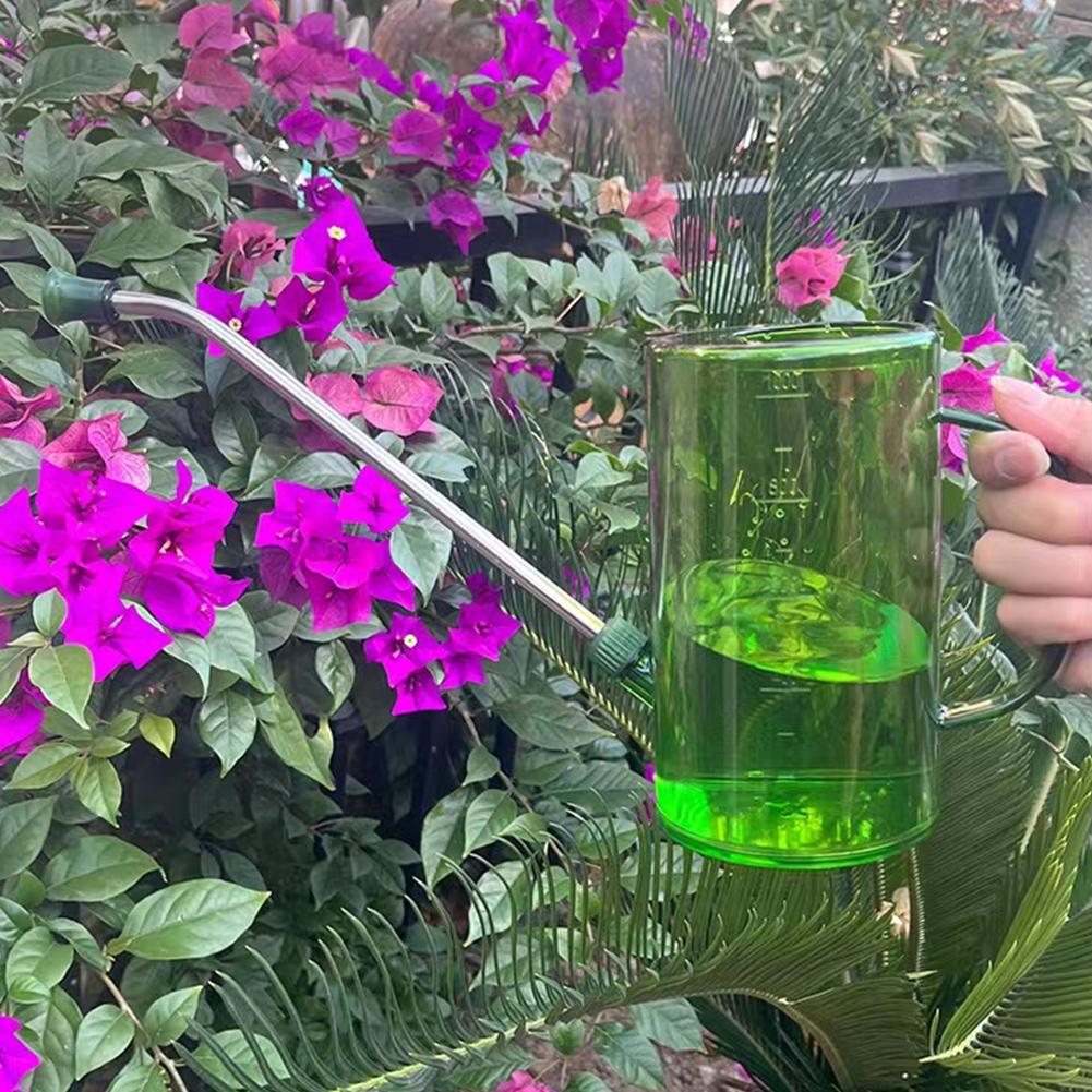 1L ロング注ぎ口じょうろ ガーデニングシャベルセット付き  - Watering Can Long Spout のレビューと価格