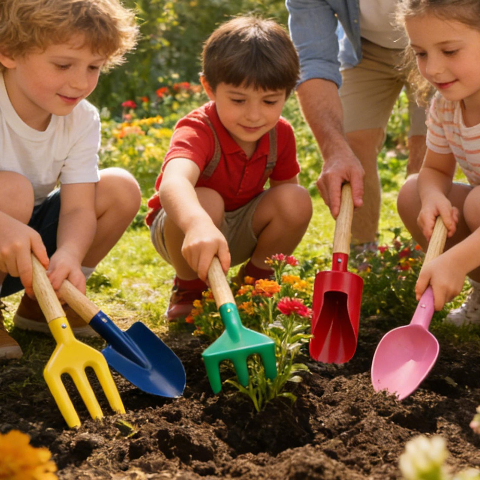 子供用園芸ツールセット 6個入り 屋外ビーチ教育学習玩具 男 - Gardening Tools Girly のレビューと価格