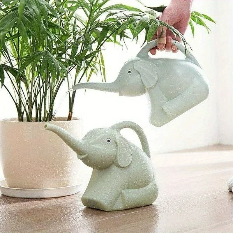 かわいい象の形のじょうろ PP ポットガーデニングツール水ボ - Gardening Tools Cute のレビューと価格