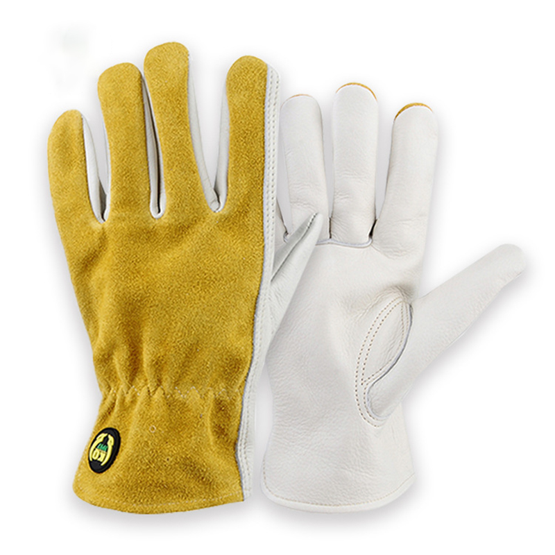 革の安全作業用手袋ガーデニング大工手袋通気性のある衛生的なト - Garden Gloves Thorn Proof のレビューと価格