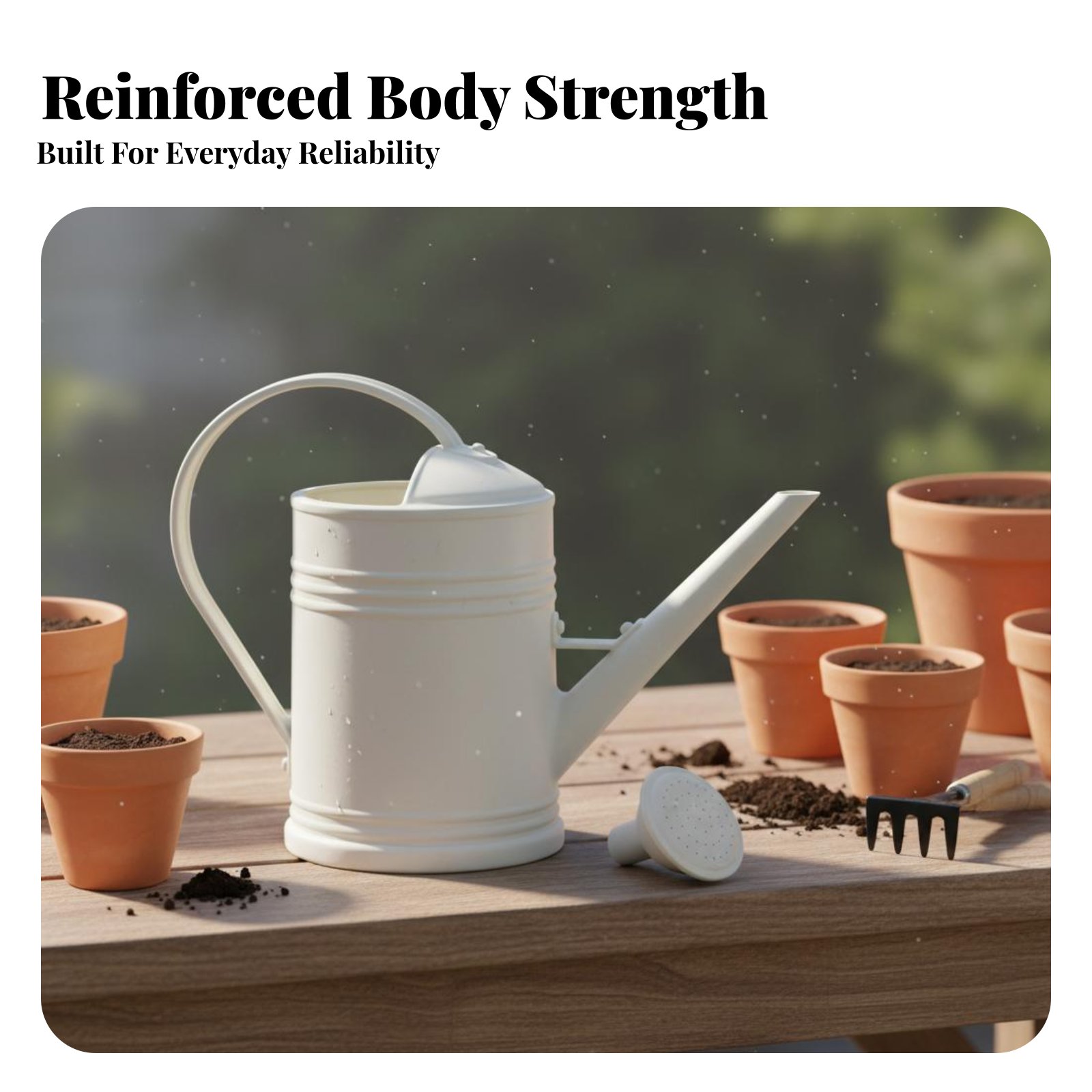 長い注ぎ口付きじょうろ、屋内屋外バルコニー植物盆栽花用携帯型 - Watering Can Long Spout のレビューと価格