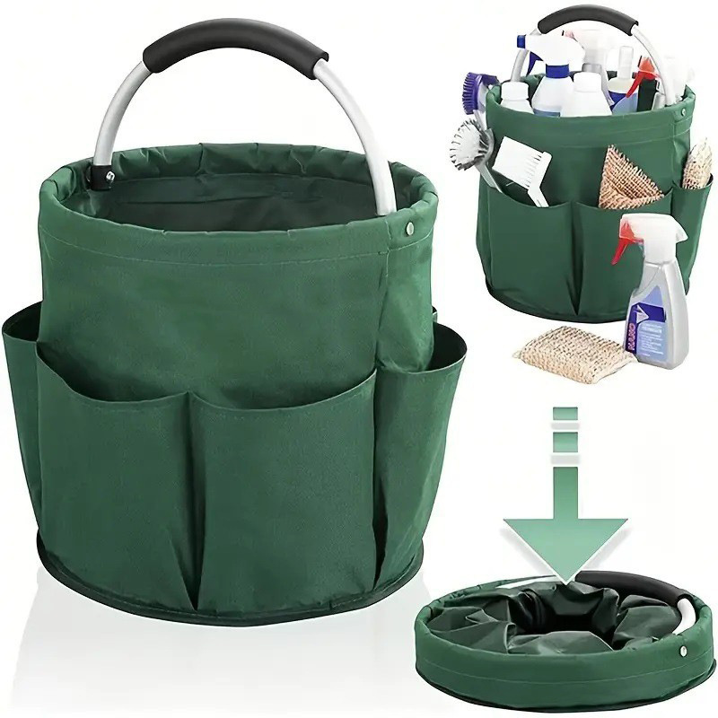 1個入り 大型収納オーガナイザーバッグ 洗車用収納折りたたみ - Gardening Tools Basket のレビューと価格