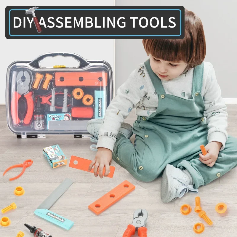 子供のおもちゃのツールボックスセット、ふり遊びおもちゃ、修理 - Gardening Tools Girly のレビューと価格