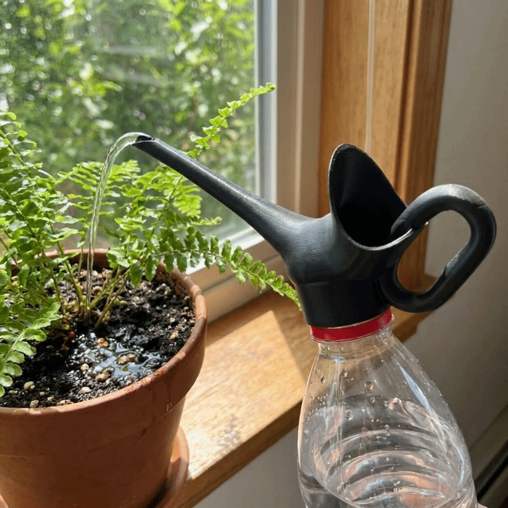 3D プリントプラスチックボトル散水コネクタポータブル長口ノ - Watering Can Long Spout のレビューと価格