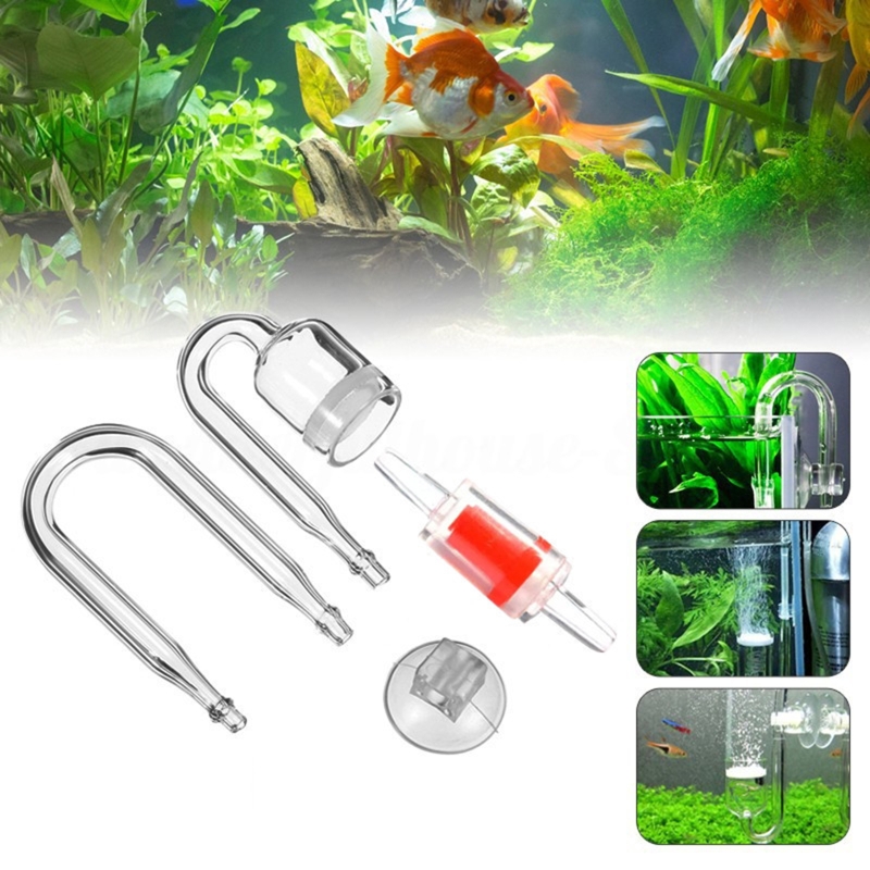 水族館用CO2ディフューザー,日曜大工のガラスタンク,バブル - Aquaponics Fish Tank のレビューと価格