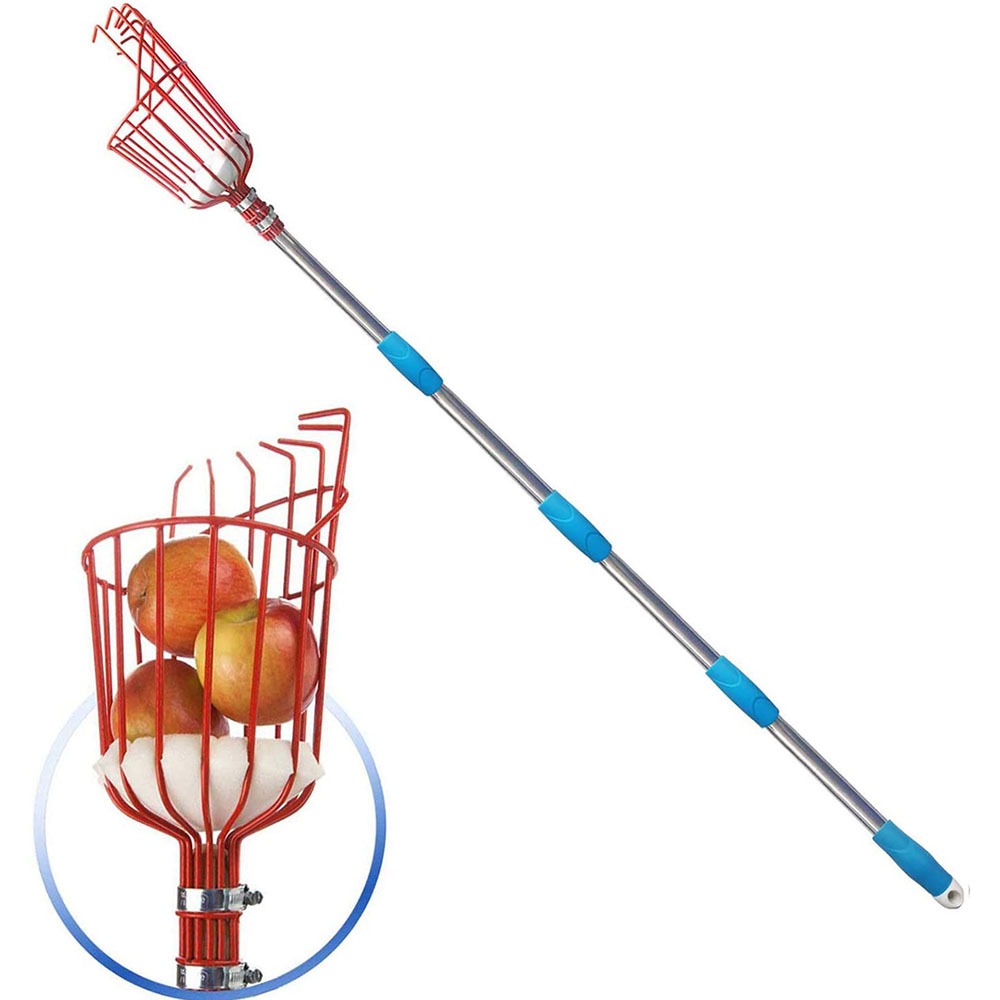 260cmフルーツピッカー、深さ調整可能なバスケット、便利な - Gardening Tools Basket のレビューと価格